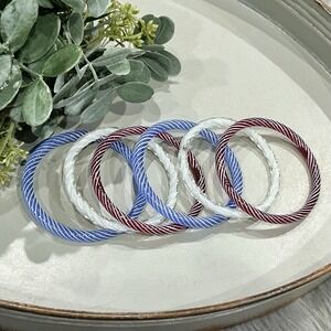 Vintage Glass Stack Gorgeous Designed Indian Bangle Bracelets Artisan Elegant- 6